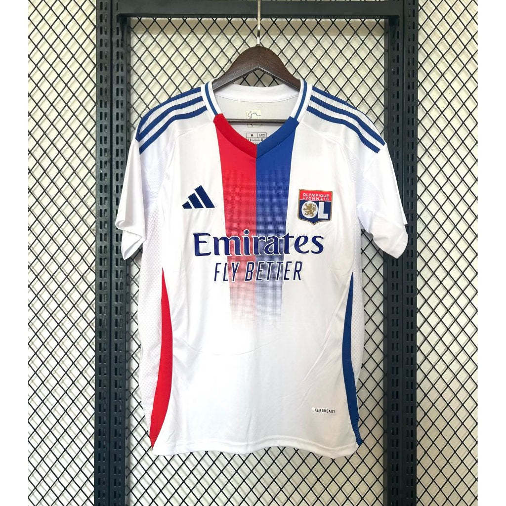 Camisa Lyon Home 24/25 - Adidas (Torcedor) Masculina
