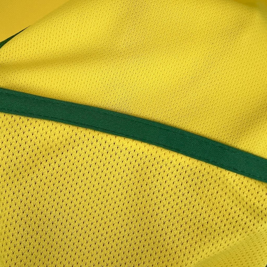 Camisa Brasil Titular 2002 - Versão (Retrô)
