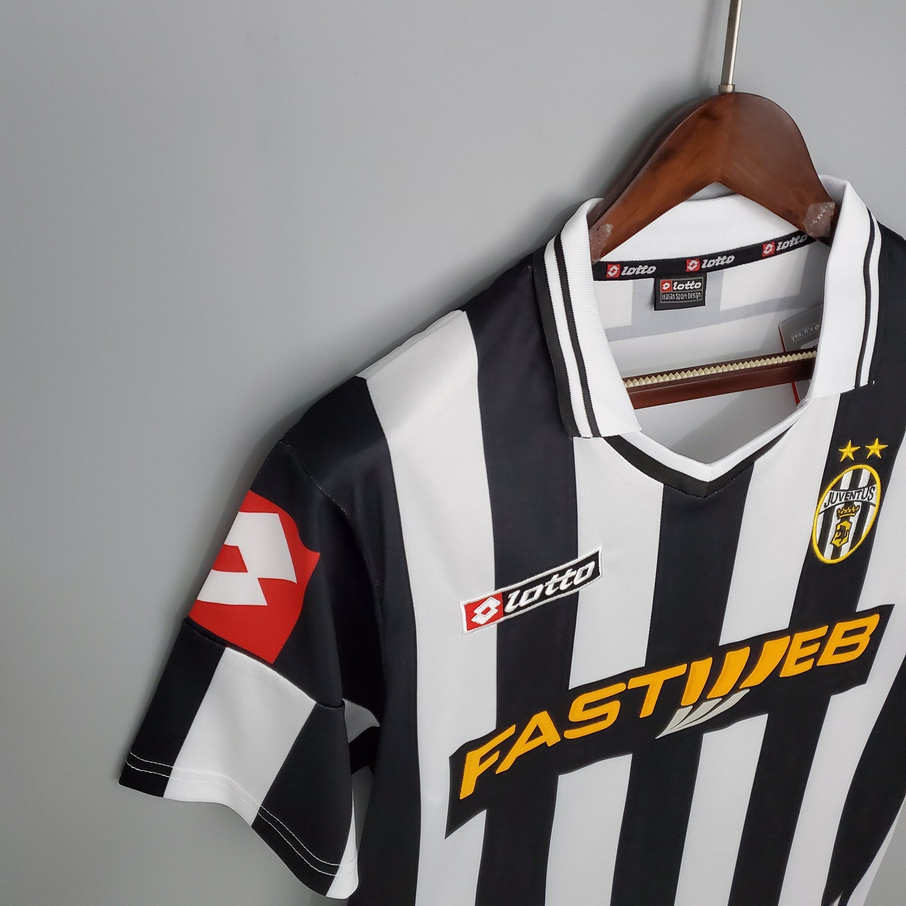 Camisa Juventus Titular 01/02 - Versão (Retrô)