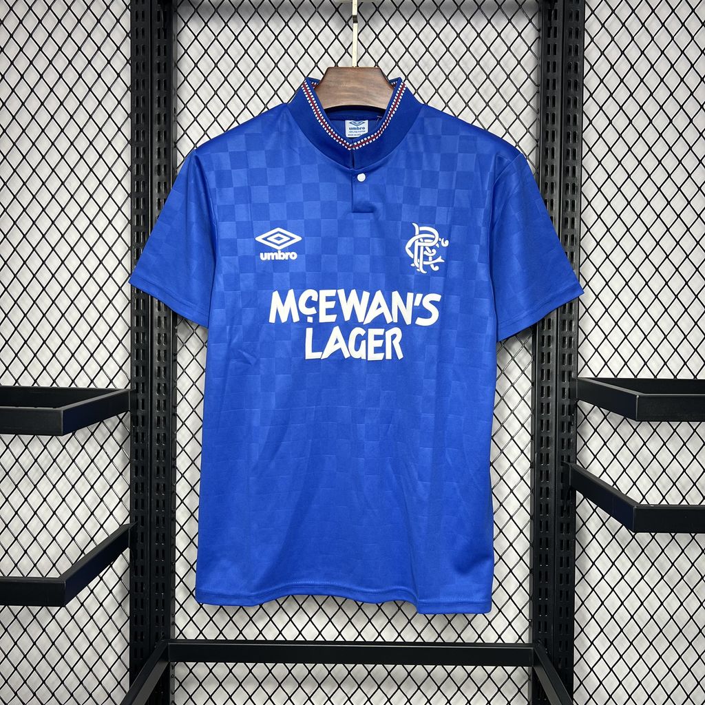 Camisa Rangers Home 87/88 - Versão (Retrô)