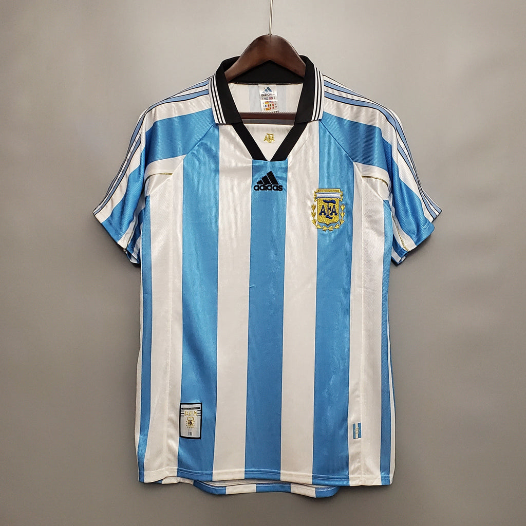Camisa Argentina Titular 1998 - Versão (Retrô)