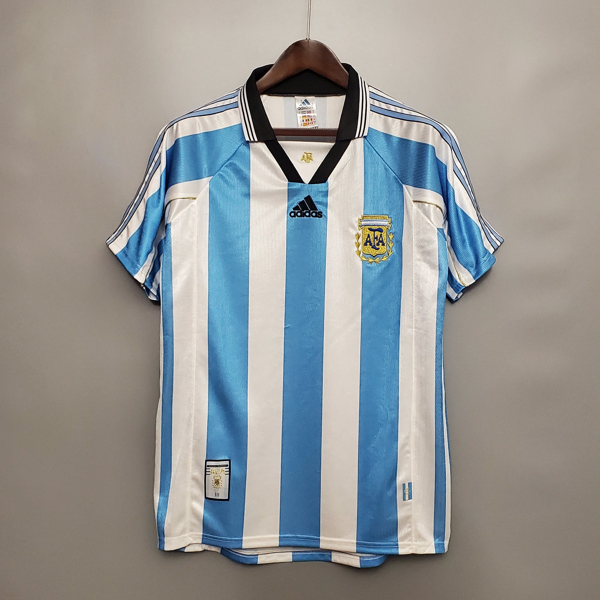 Camisa Argentina Titular 1998 - Versão (Retrô)