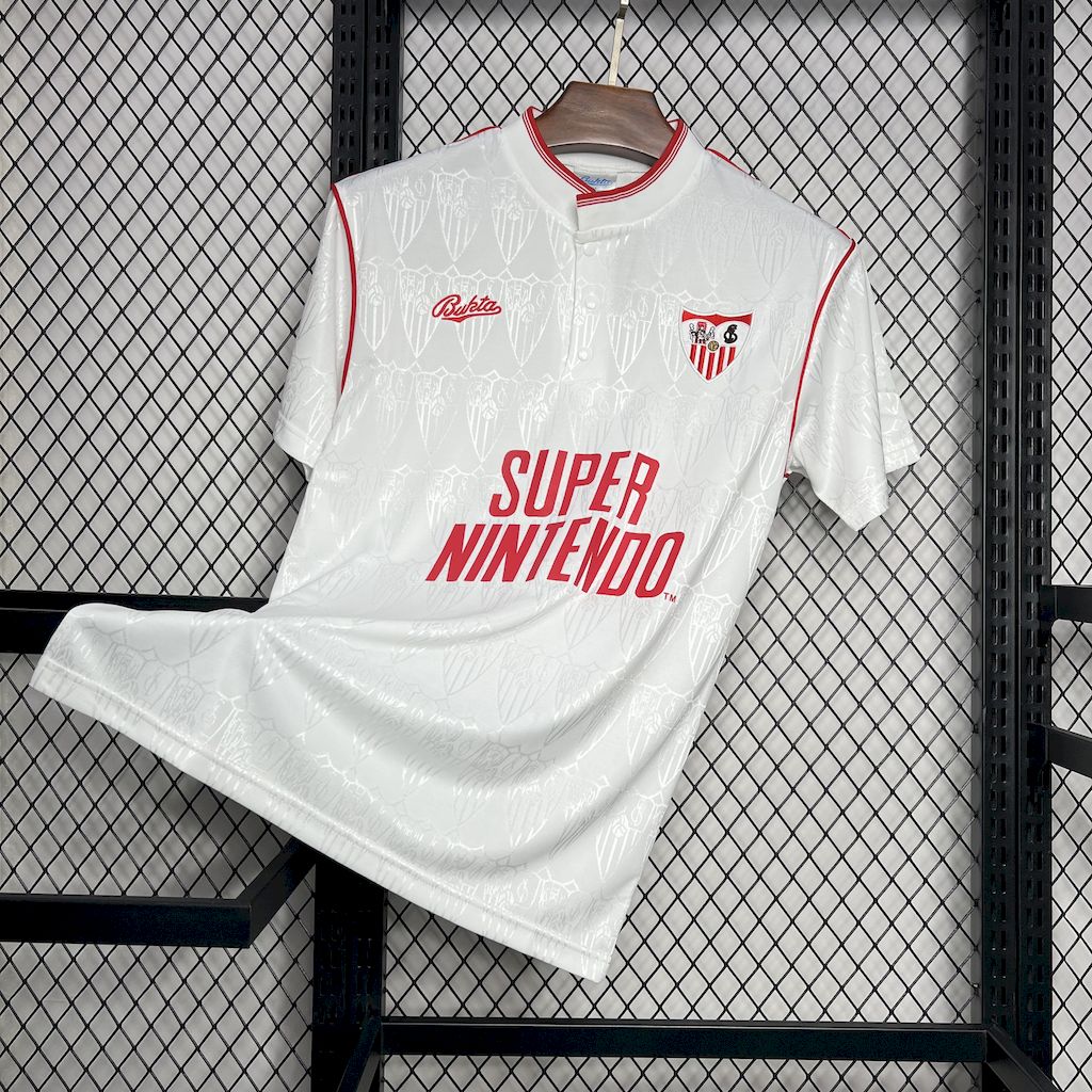 Camisa Sevilla 91/92 Home - (Retrô)
