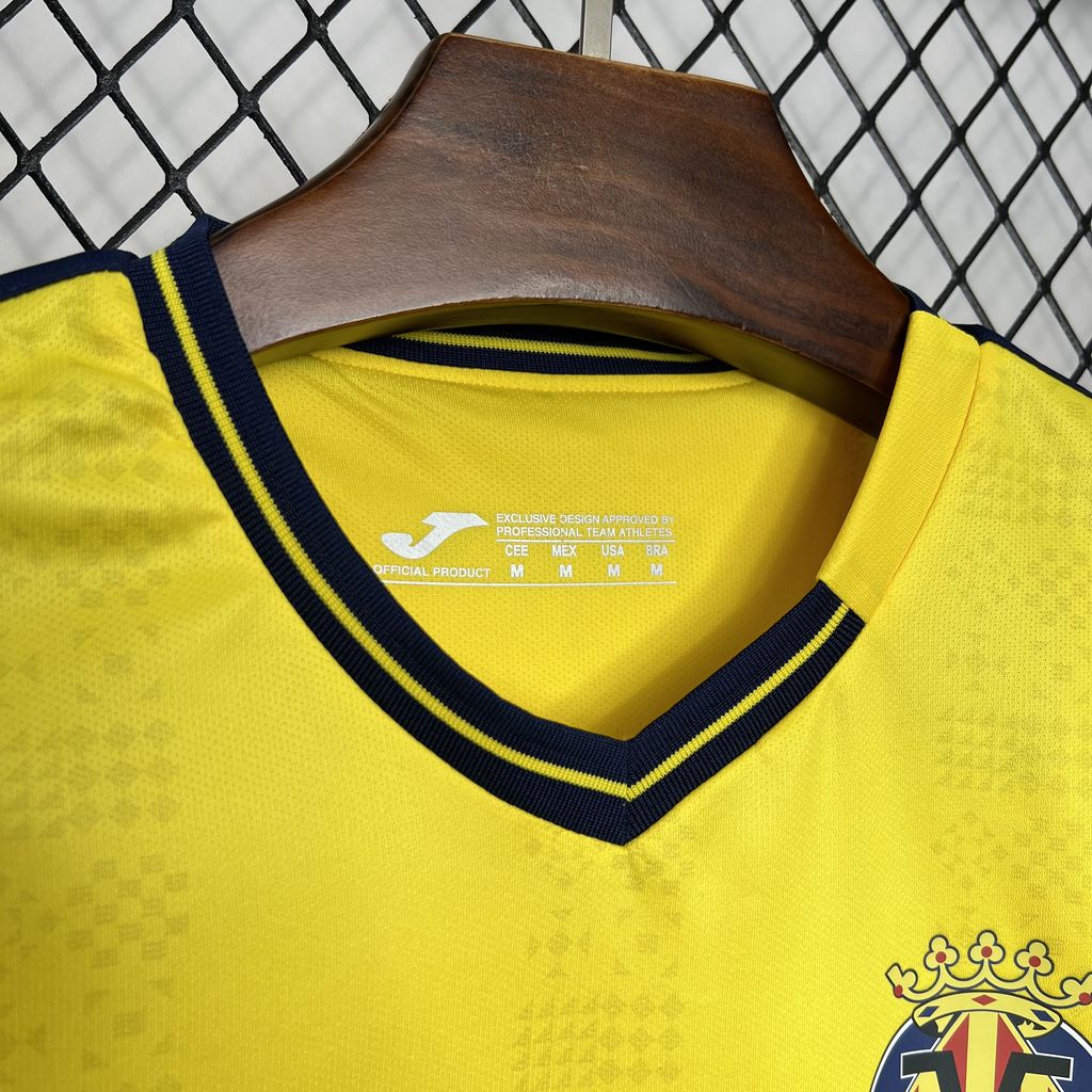Camisa Villareal Home 24/25 - (Torcedor) Masculina