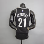 Camisa NBA Brooklyn Nets #21 Aldridge - 75° Aniversário Black