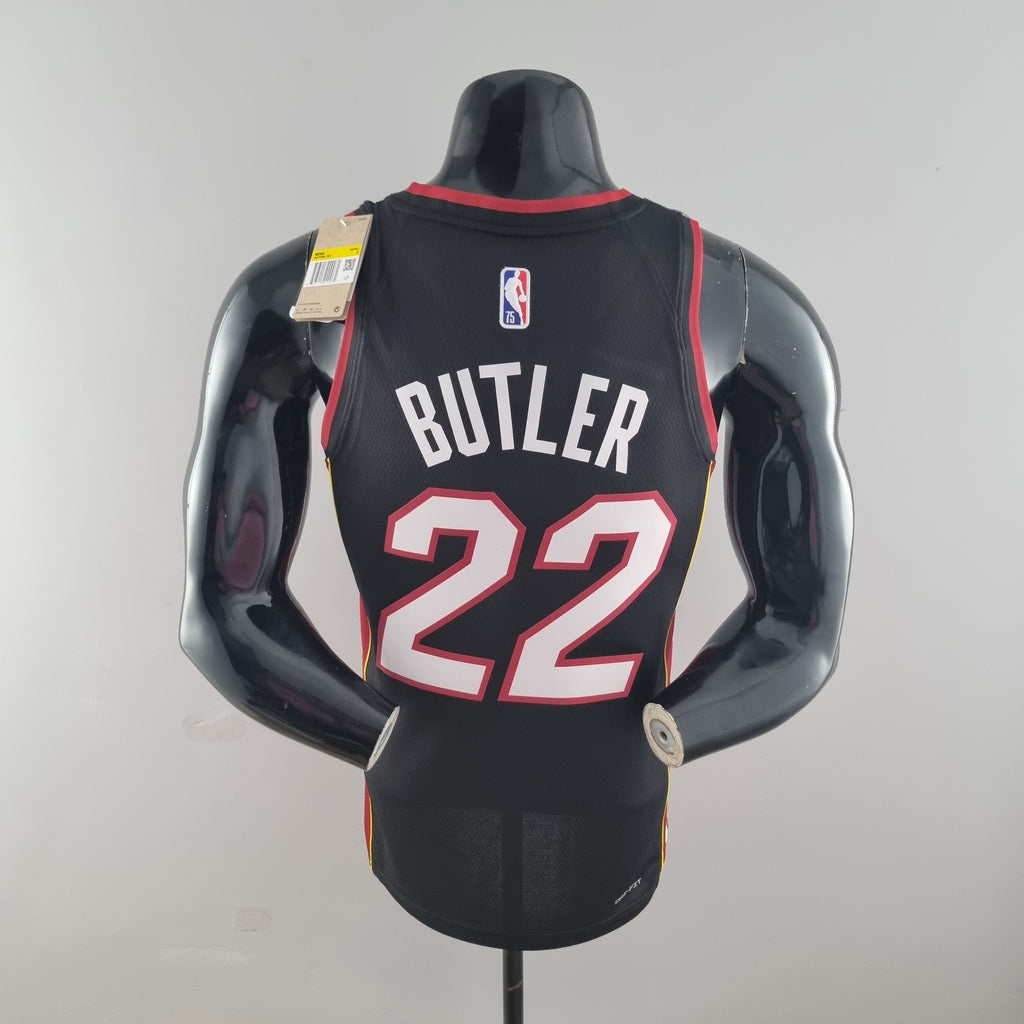 Camisa NBA Miami Heat #22 Butler - 75° Aniversário Black