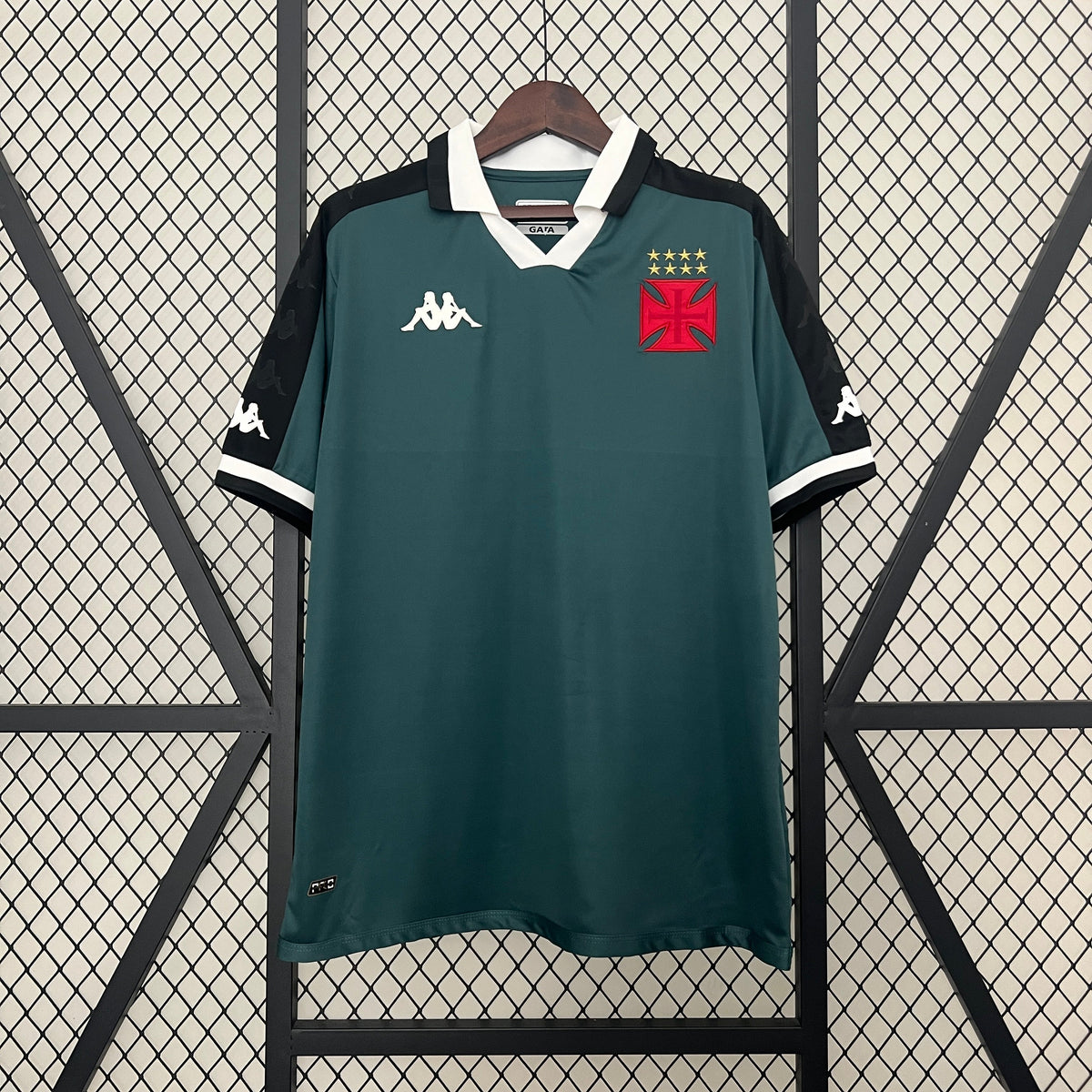 Camisa Vasco da Gama GK Kappa 24/25 - Versão (Torcedor) Masculina