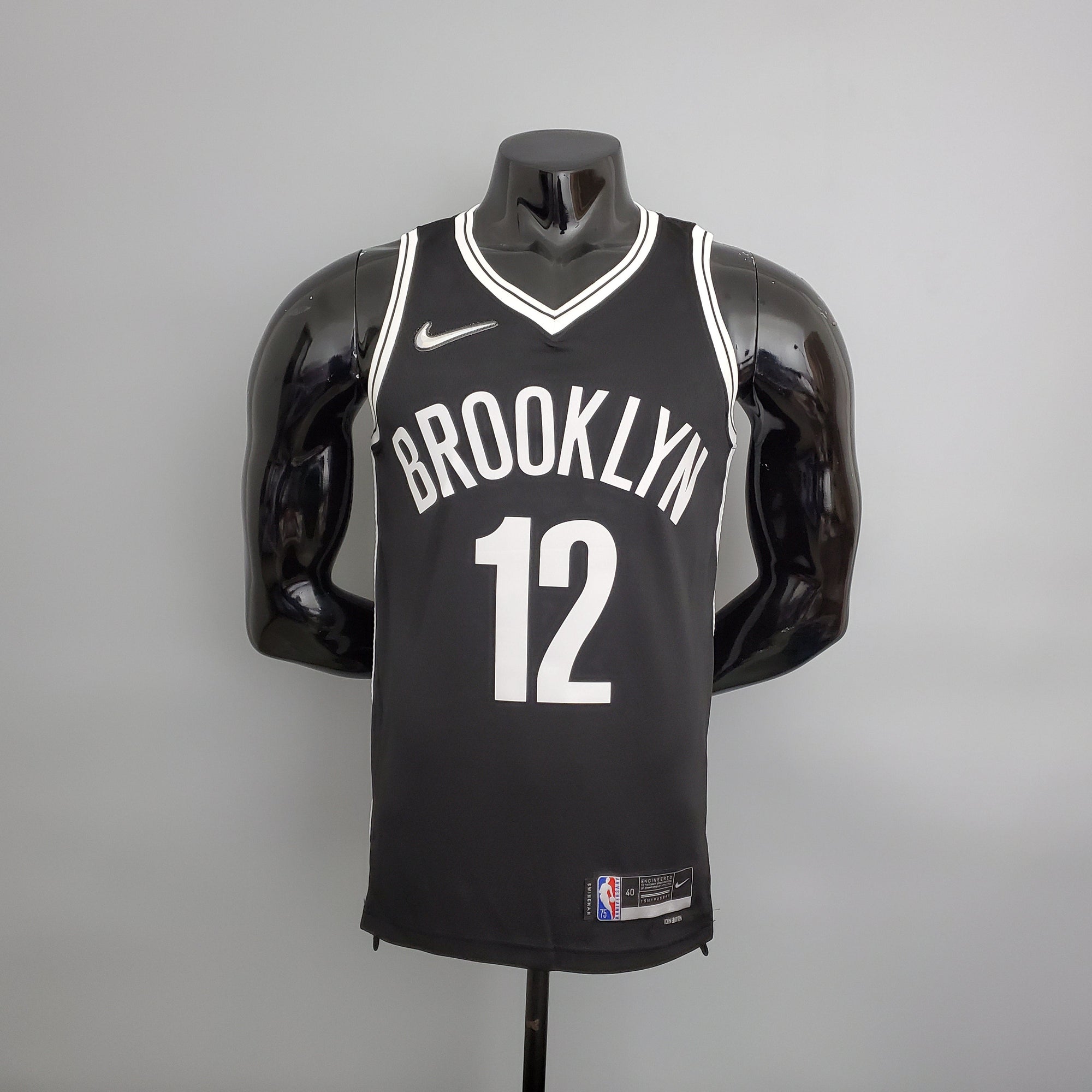 Camisa NBA Brooklyn Nets #12 Harris- 75° Aniversário Black