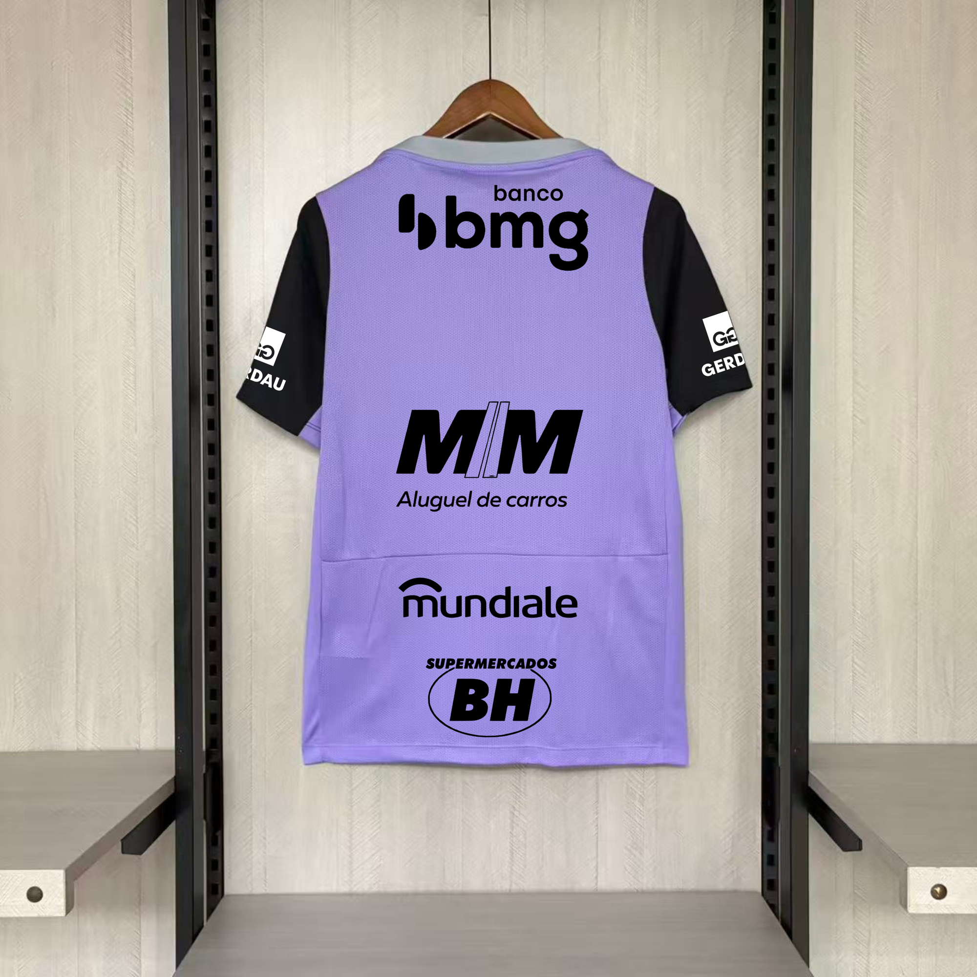 Camisa Atlético-MG 2026 Treino (Todos os Patrocínios) - (Torcedor)