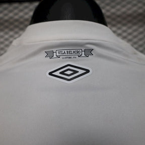 Camisa Santos Home 24/25 - Versão (Jogador) - Completa Com Patrocínio