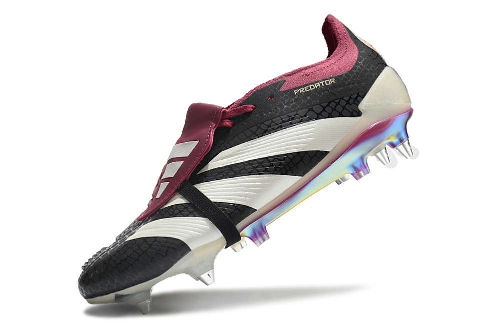 Adidas Predator Elite Fold-Over Tongue SG - Preta e Vinho