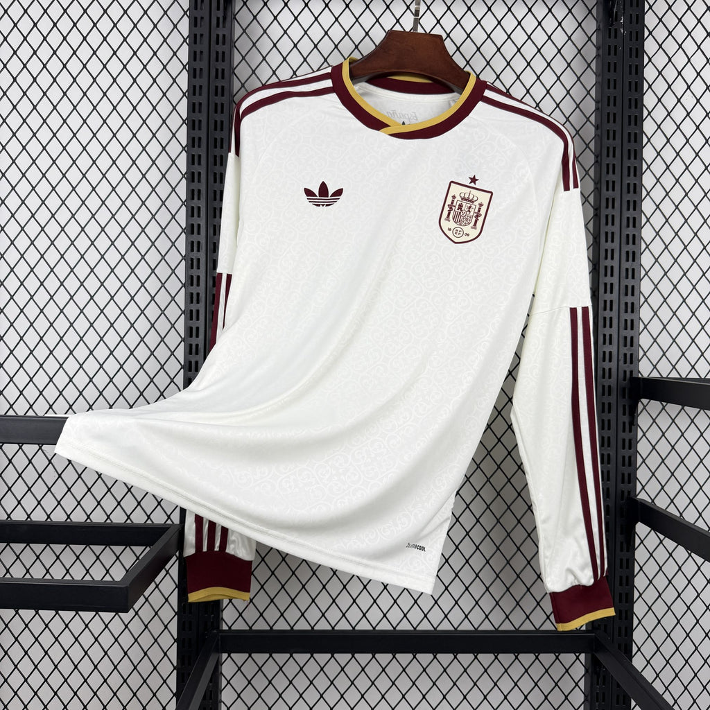 Camisa Espanha 2026 Away - (Torcedor) Manga Longa