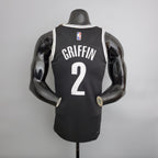 Camisa NBA Brooklyn Nets #2 Griffin - 75° Aniversário Black