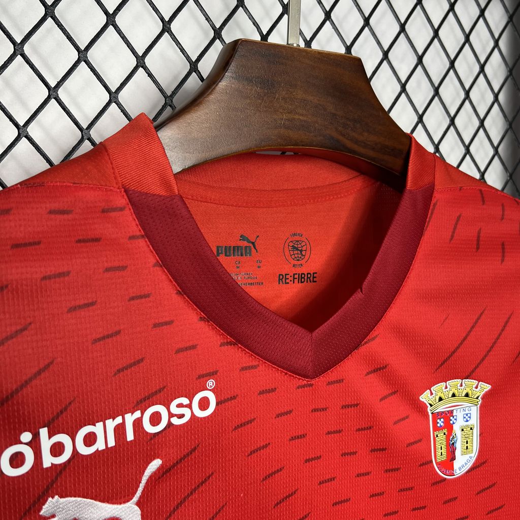 Camisa Braga Home 24/25 - Adidas (Torcedor) Masculina