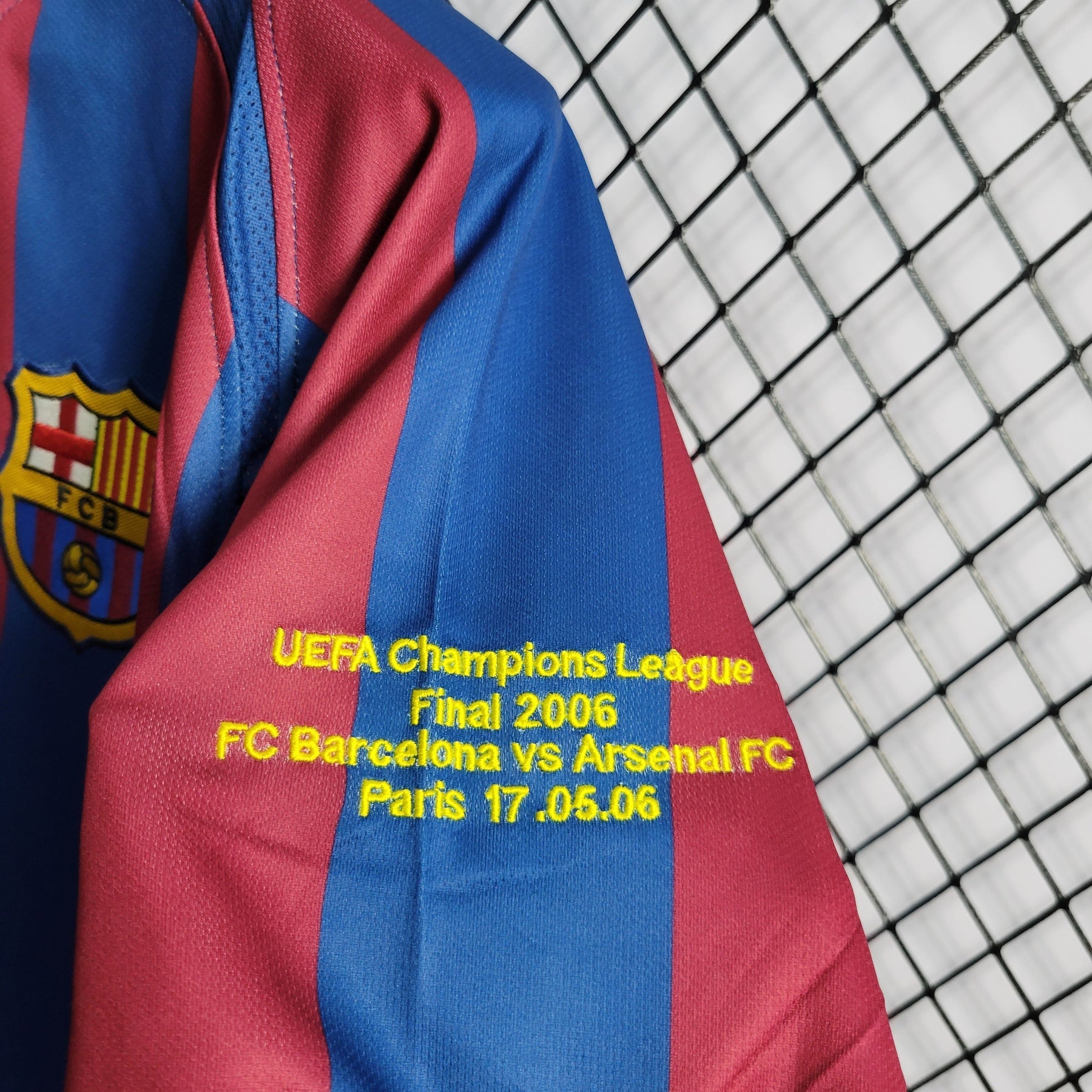 Camisa Barcelona Titular 2006 - Versão (Retrô)