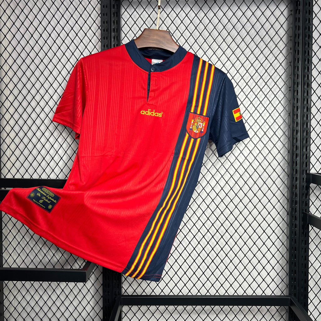 Camisa Espanha 1996 Home - (Retrô)