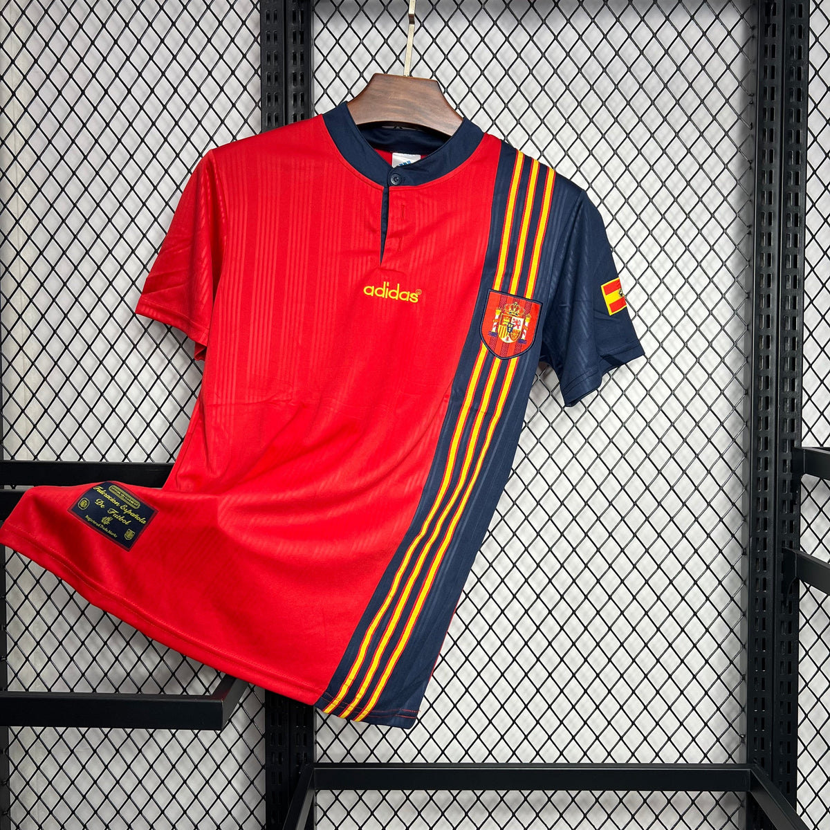 Camisa Espanha Home 1996 - Versão (Retrô)