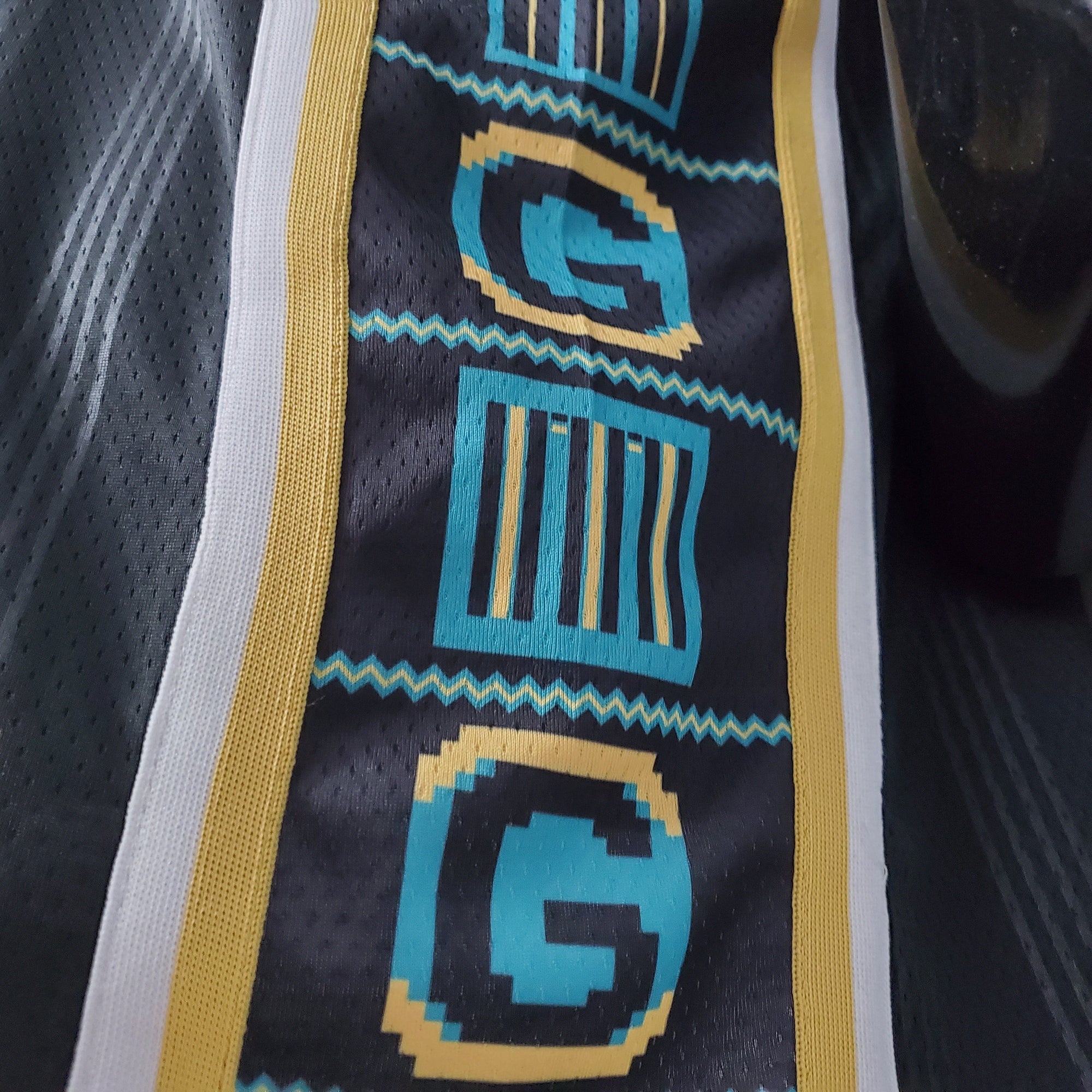 Camisa NBA Memphis Grizzlies #12 Morant - City Edition Black