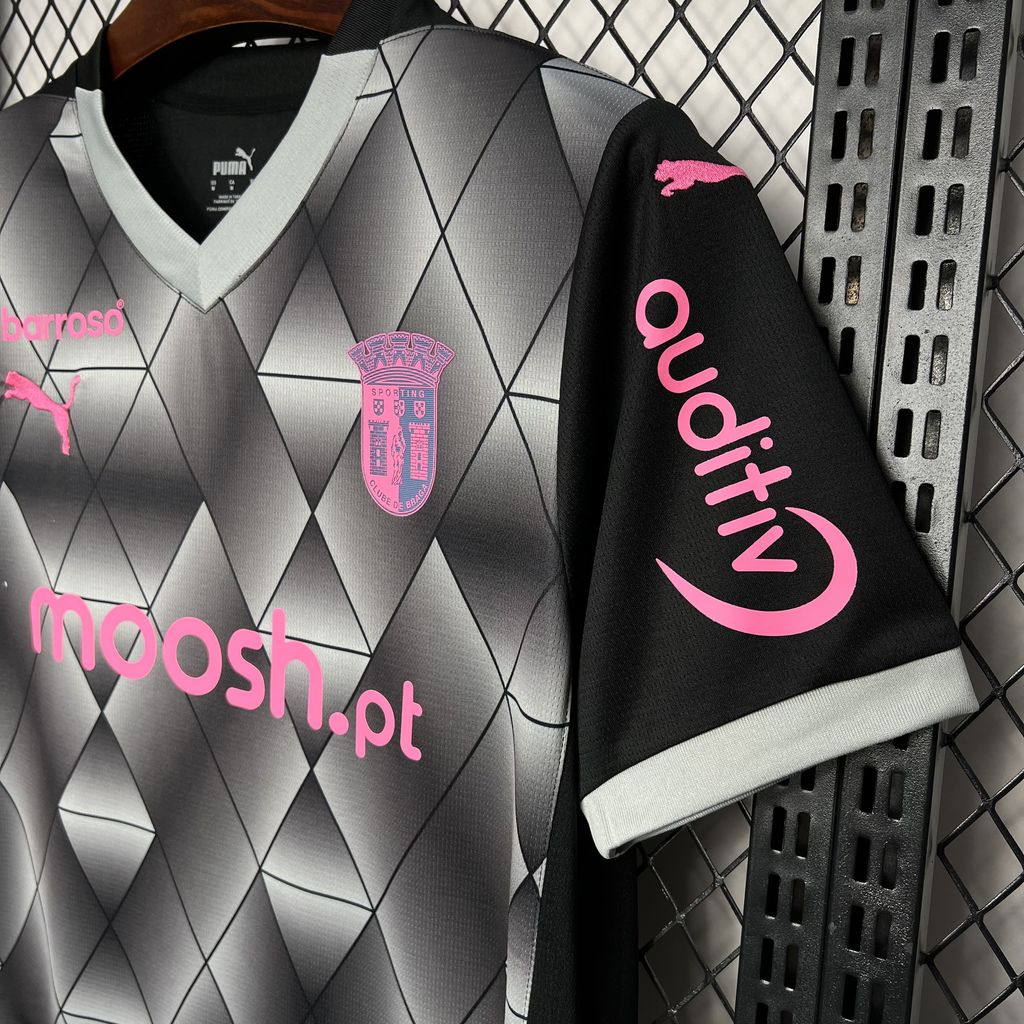 Camisa Braga Away 24/25 - Adidas (Torcedor) Masculina
