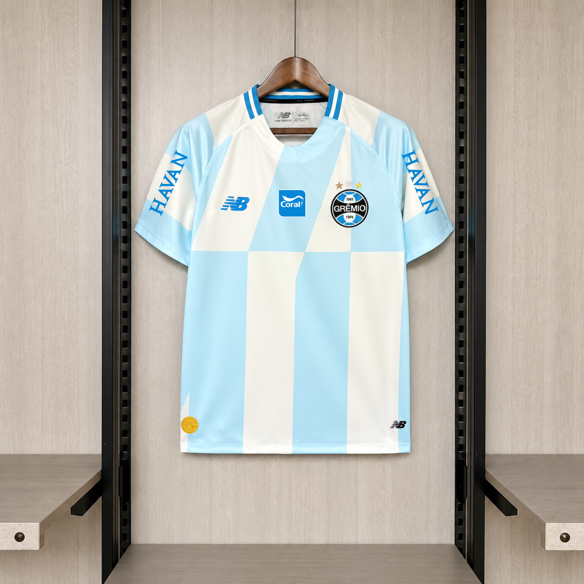 Camisa Grêmio 2026 Away (Todos os Patrocínios) - (Torcedor)
