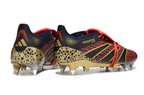 Adidas Predator Elite Fold-Over Tongue SG - Preta, Dourada e Vermelha