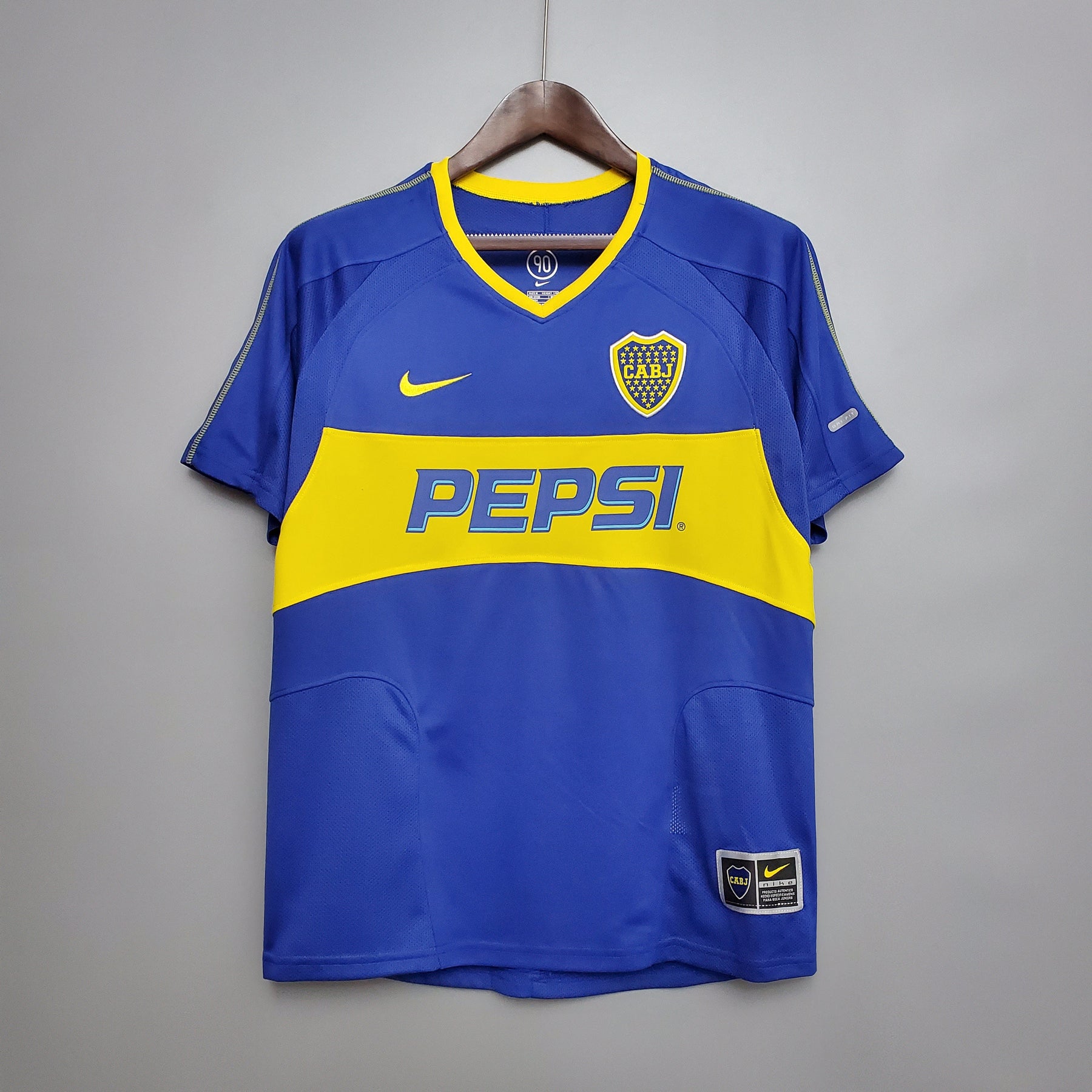 Camisa Boca Juniors Titular 03/04 - Versão (Retrô)