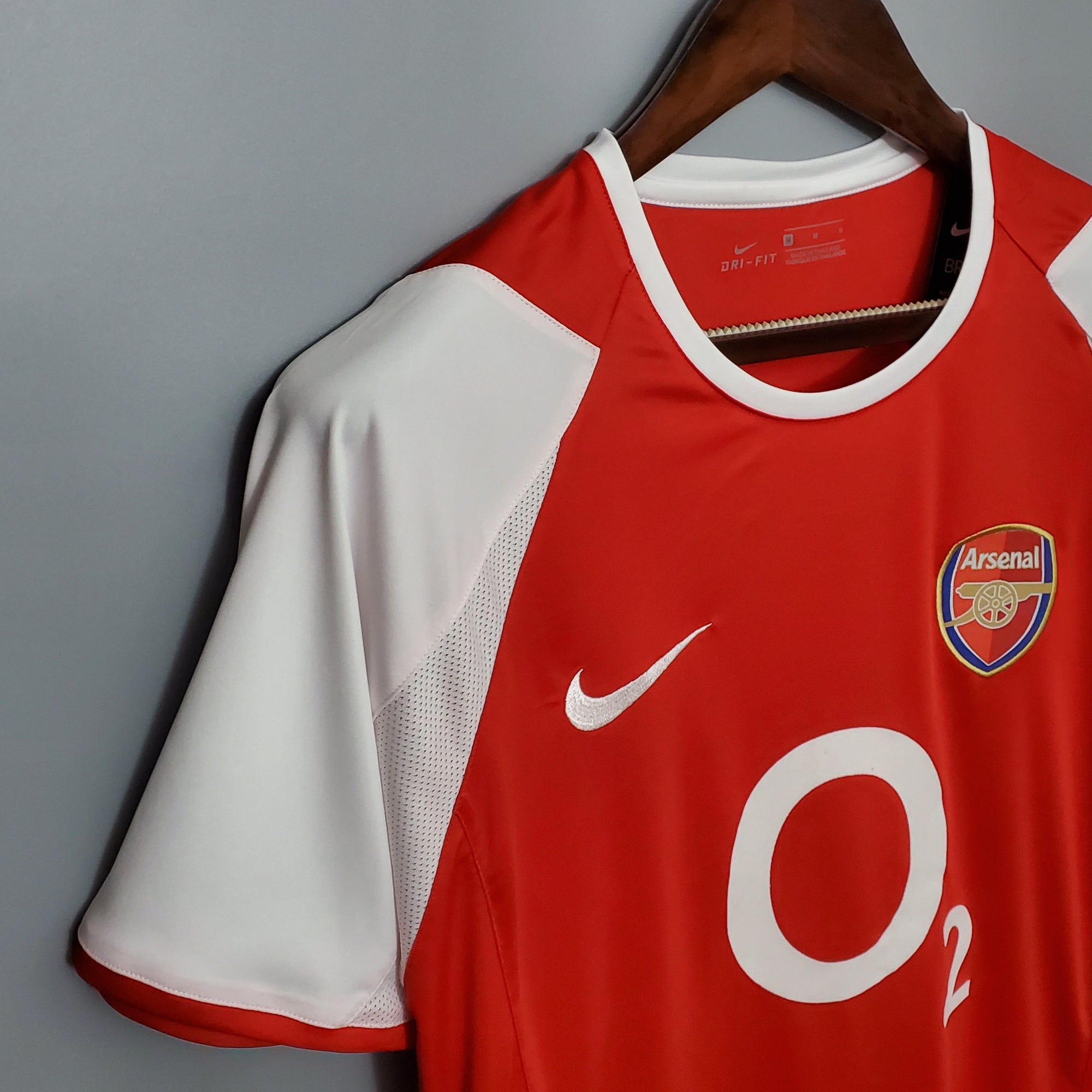 Camisa Arsenal Titular 02/04 - Versão (Retrô)