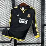 Camisa Real Madrid 99/00/01 Away - (Retrô) Manga Longa