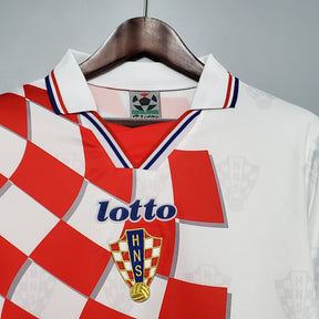 Camisa Croácia 1998 Titular - Versão (Retrô)