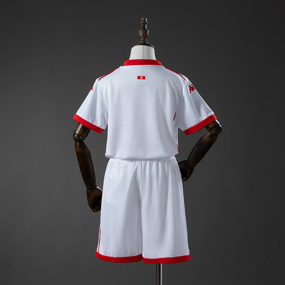 Kit Infantil Tunísia 2026 Away