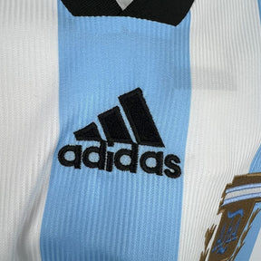 Camisa Argentina Titular 1998 - Versão (Retrô) Manga Comprida