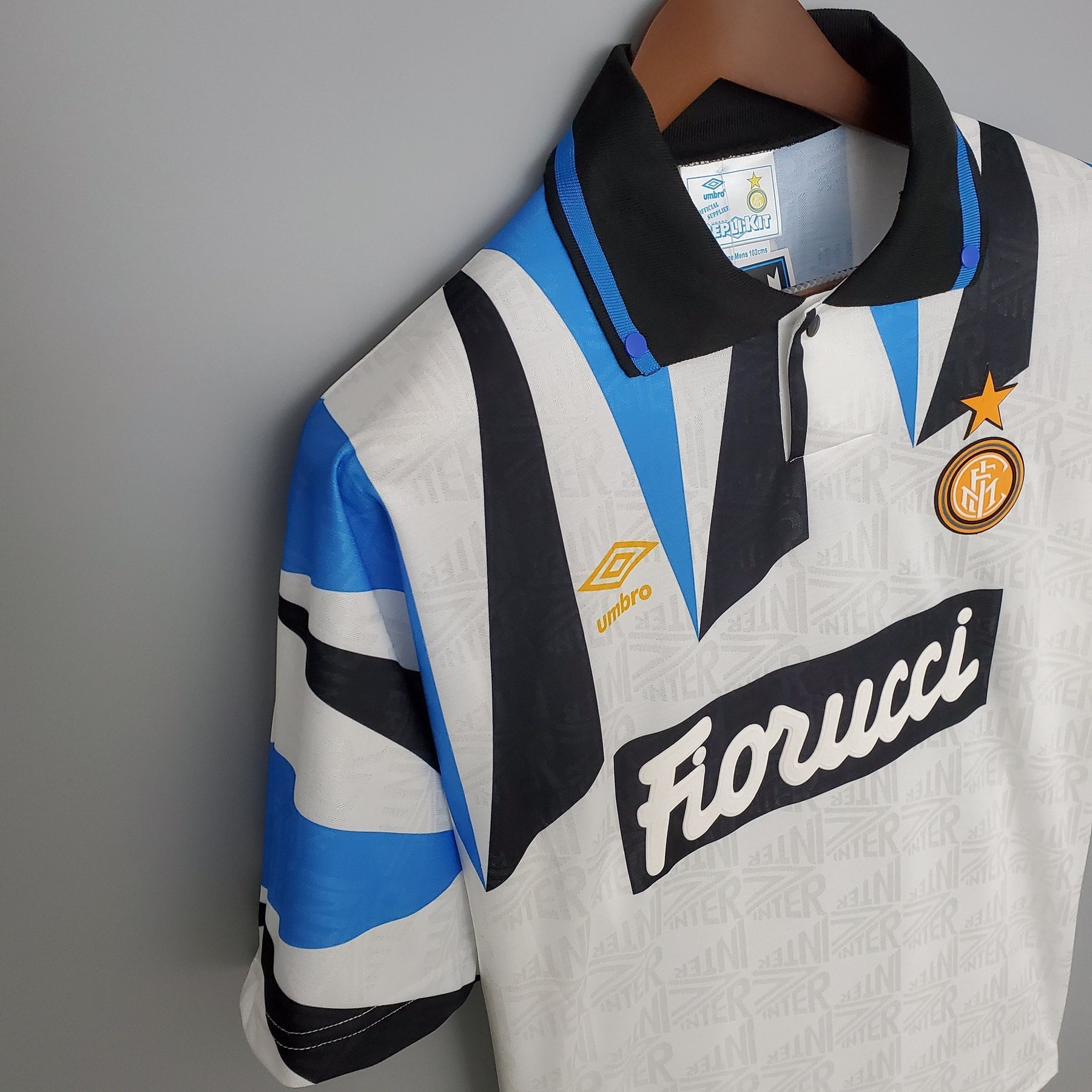 Camisa Inter de Milão Reserva 92/93 - Versão (Retrô)
