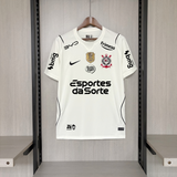 Camisa Corinthians 2026 Home (Todos os Patrocínios e Patch) - (Torcedor)