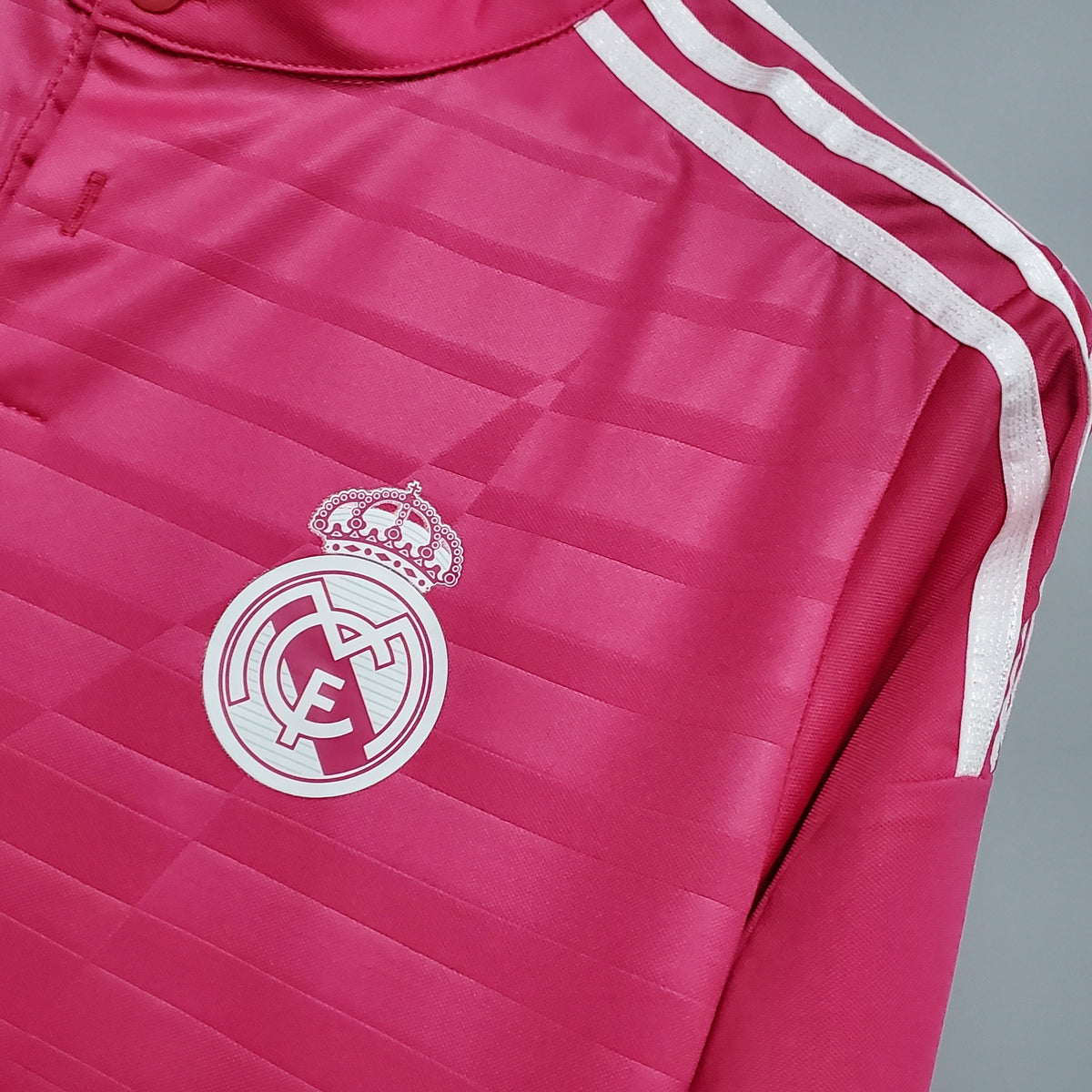 Camisa Real Madrid Reserva 14/15 - Versão (Retrô) Manga Comprida