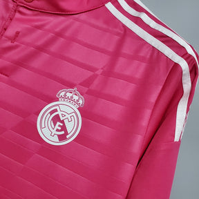 Camisa Real Madrid Reserva 14/15 - Versão (Retrô) Manga Comprida
