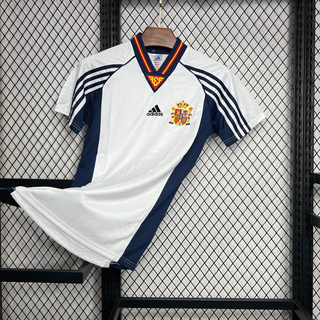 Camisa Espanha 1998 Away - (Retrô)