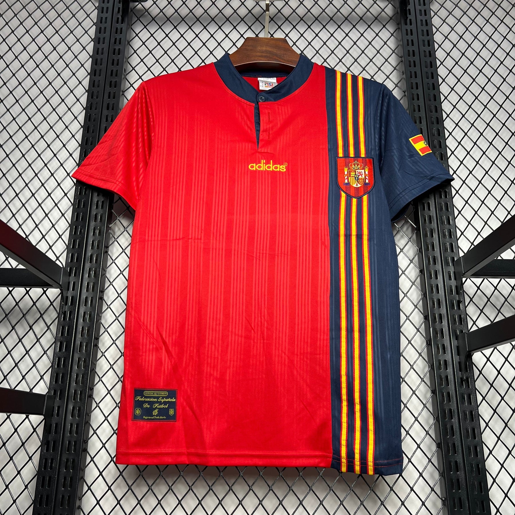 Camisa Espanha Home 1996 - Versão (Retrô)