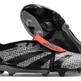 Chuteira Adidas Predator Elite Tongue FG - Preta e Cinza