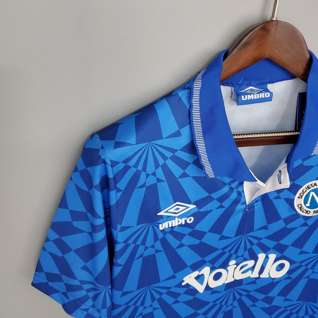 Camisa Napoli Titular 91/93 - Versão (Retrô)