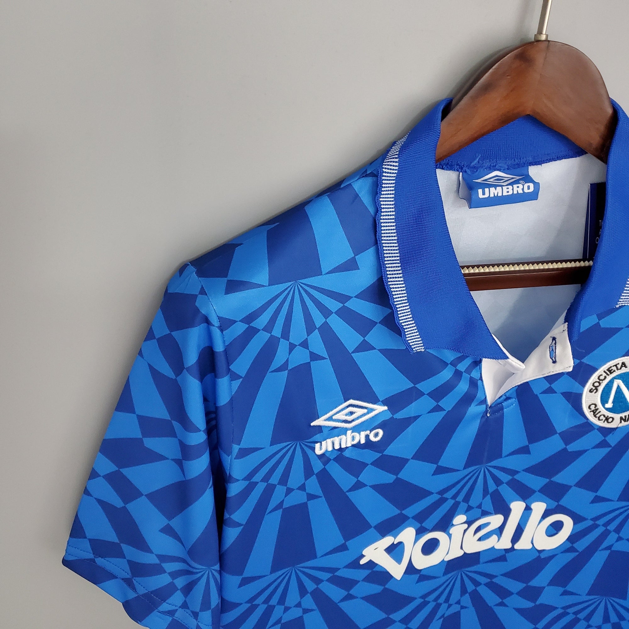 Camisa Napoli Titular 91/93 - Versão (Retrô)