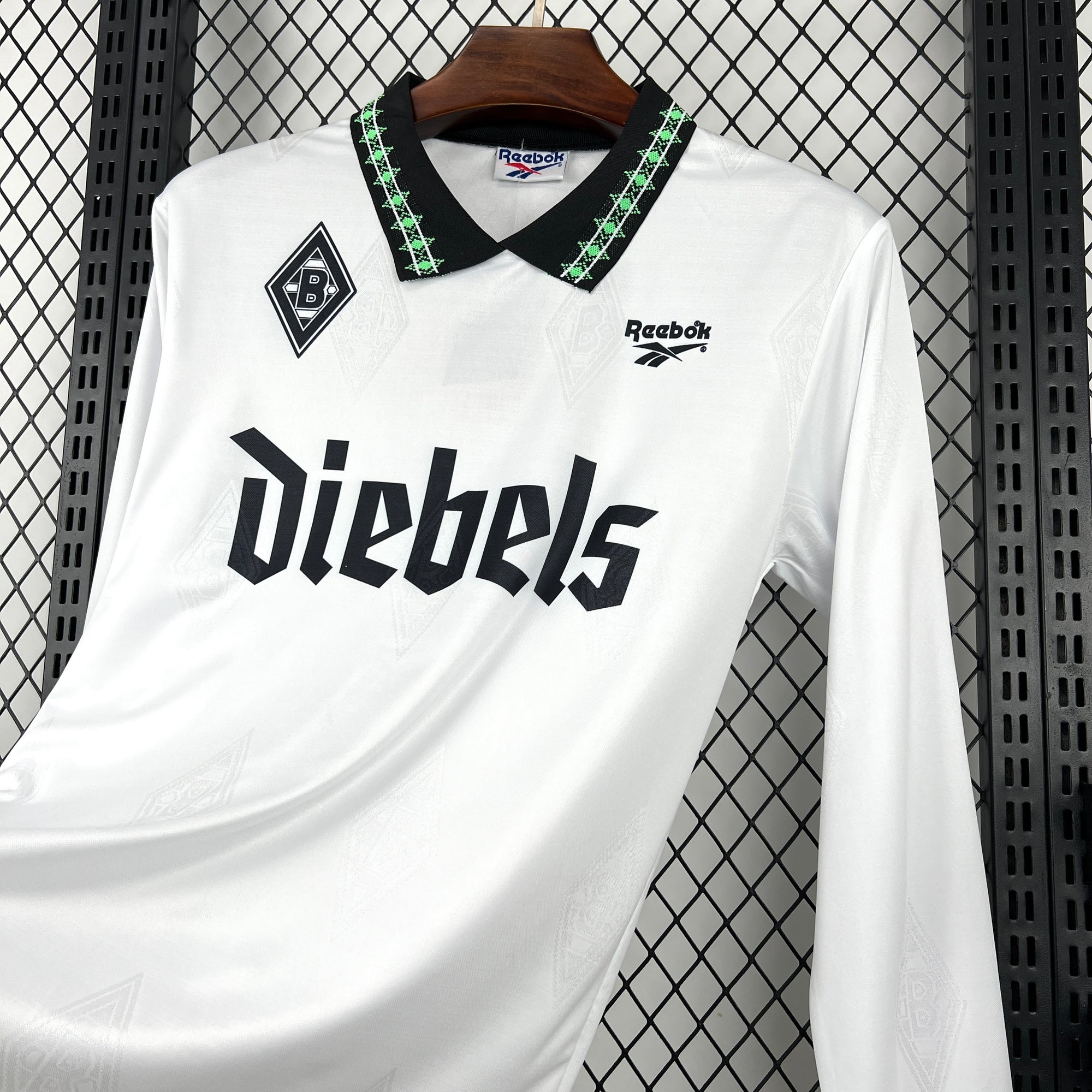 Camisa Borussia Mönchengladbach 95/96 Home - (Retrô) Manga Longa