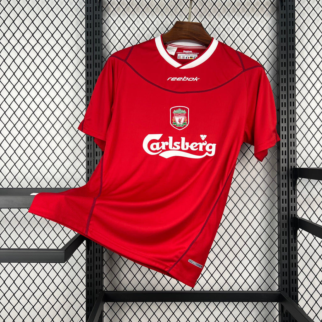 Camisa Liverpool 02/04 Home - (Retrô)