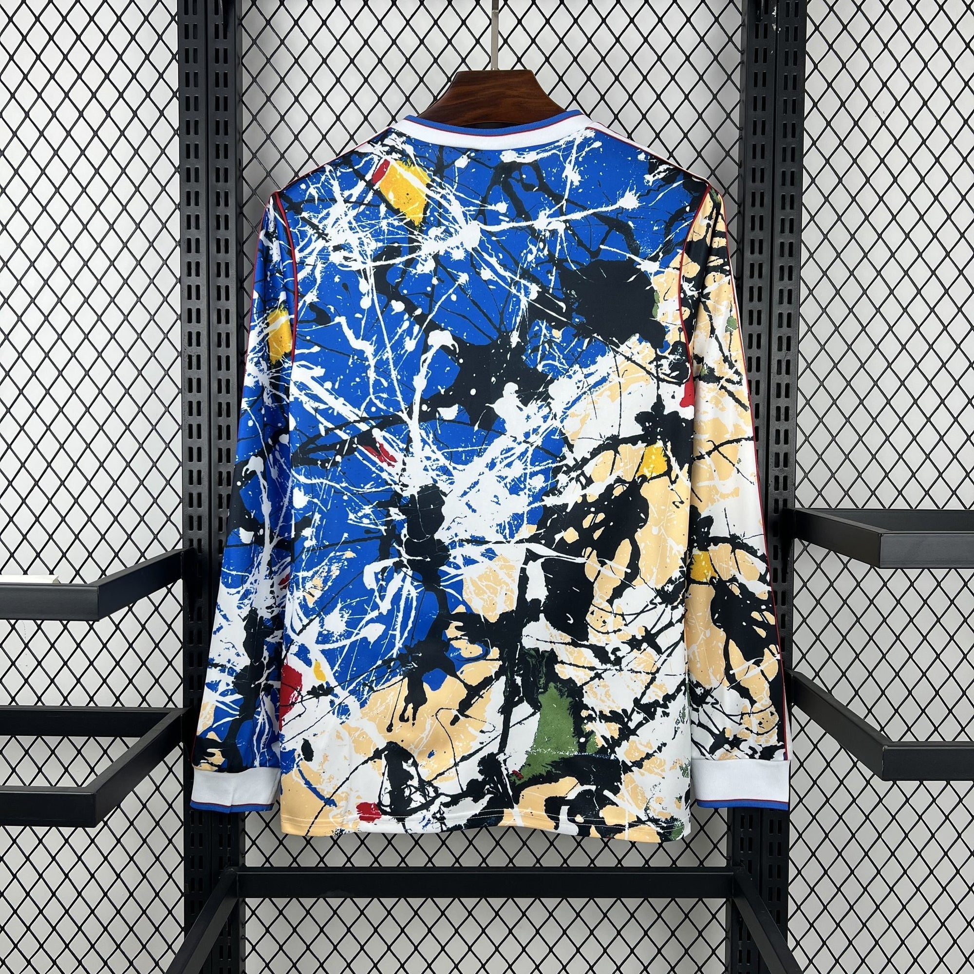 Camisa Manchester United x Stone Roses 25/26 - (Torcedor) Manga Longa