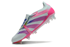 Adidas Predator Elite Fold-Over Tongue SG - Branca, Rosa e Roxa
