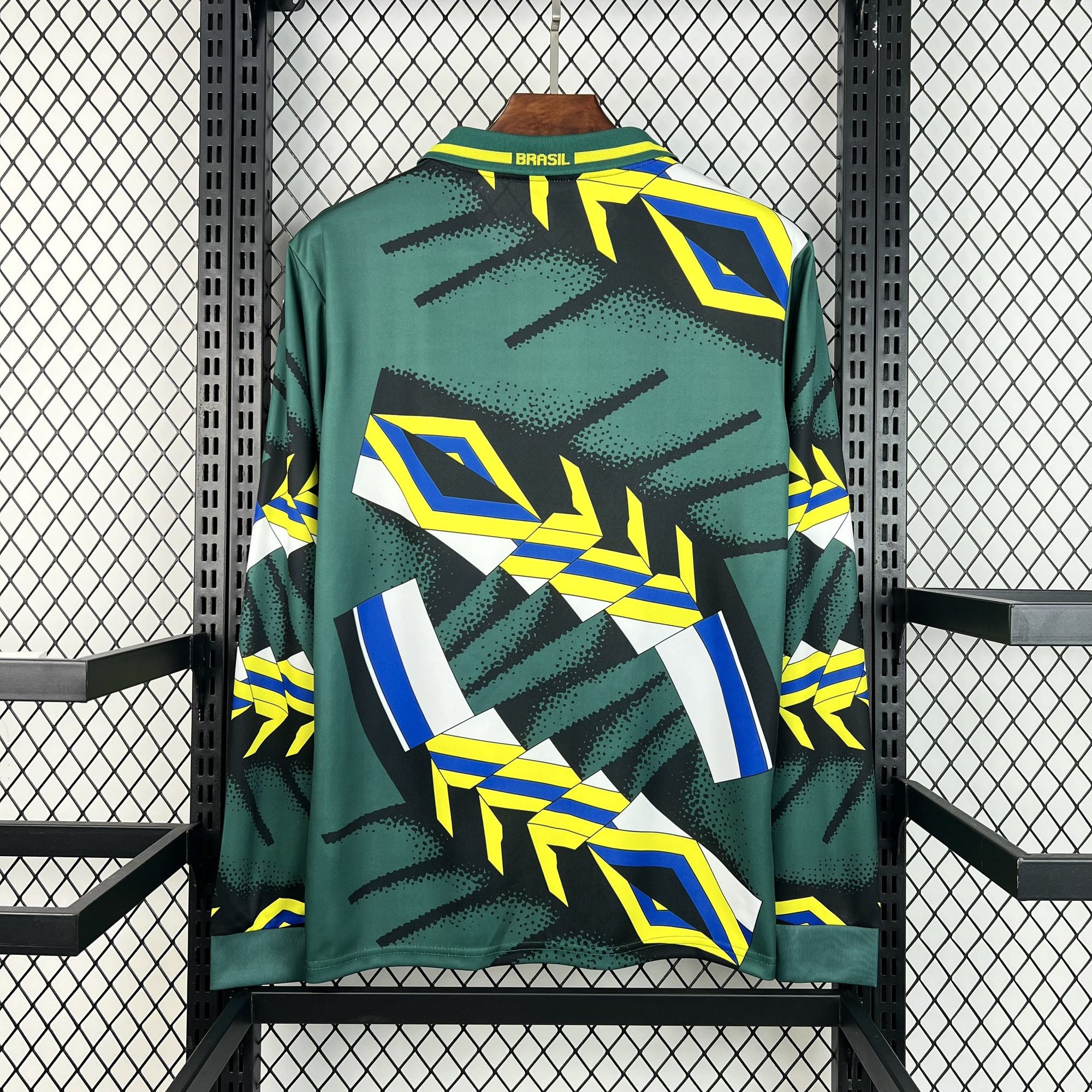 Camisa Brasil 1994 Goleiro - (Retrô) Manga Longa
