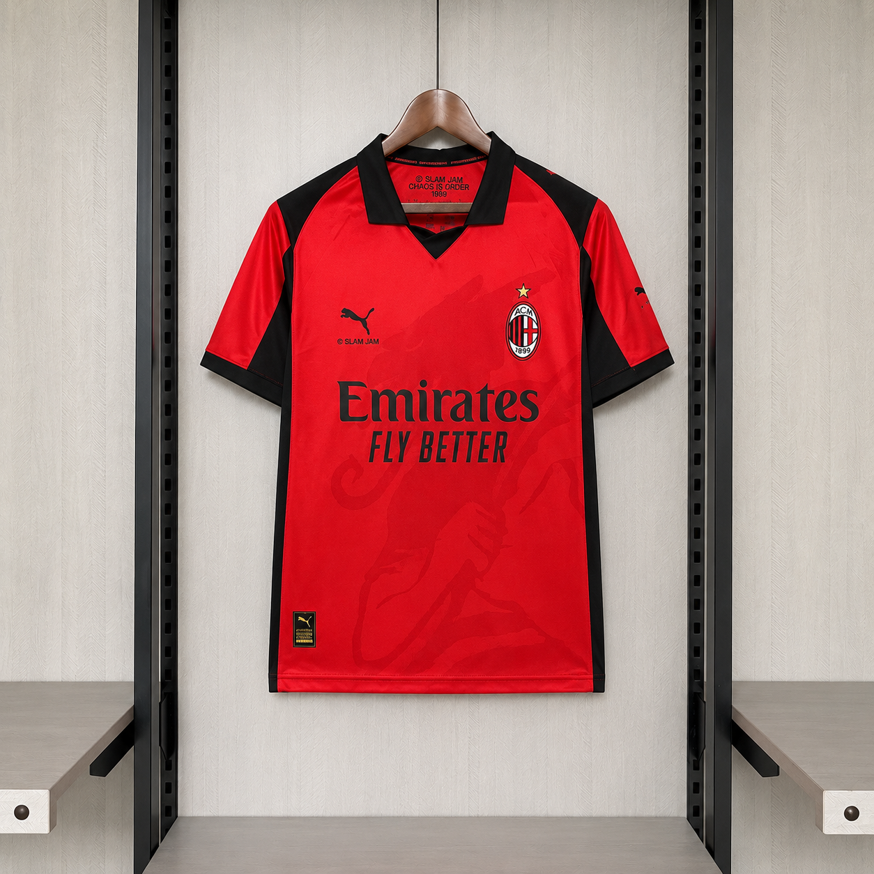 Camisa Milan x SLAM JAM 26/27 Edição Limitada - (Torcedor)