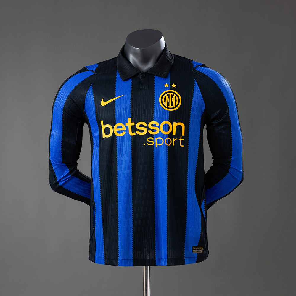 Camisa Inter de Milão 26/27 Home - (Jogador) Manga Longa
