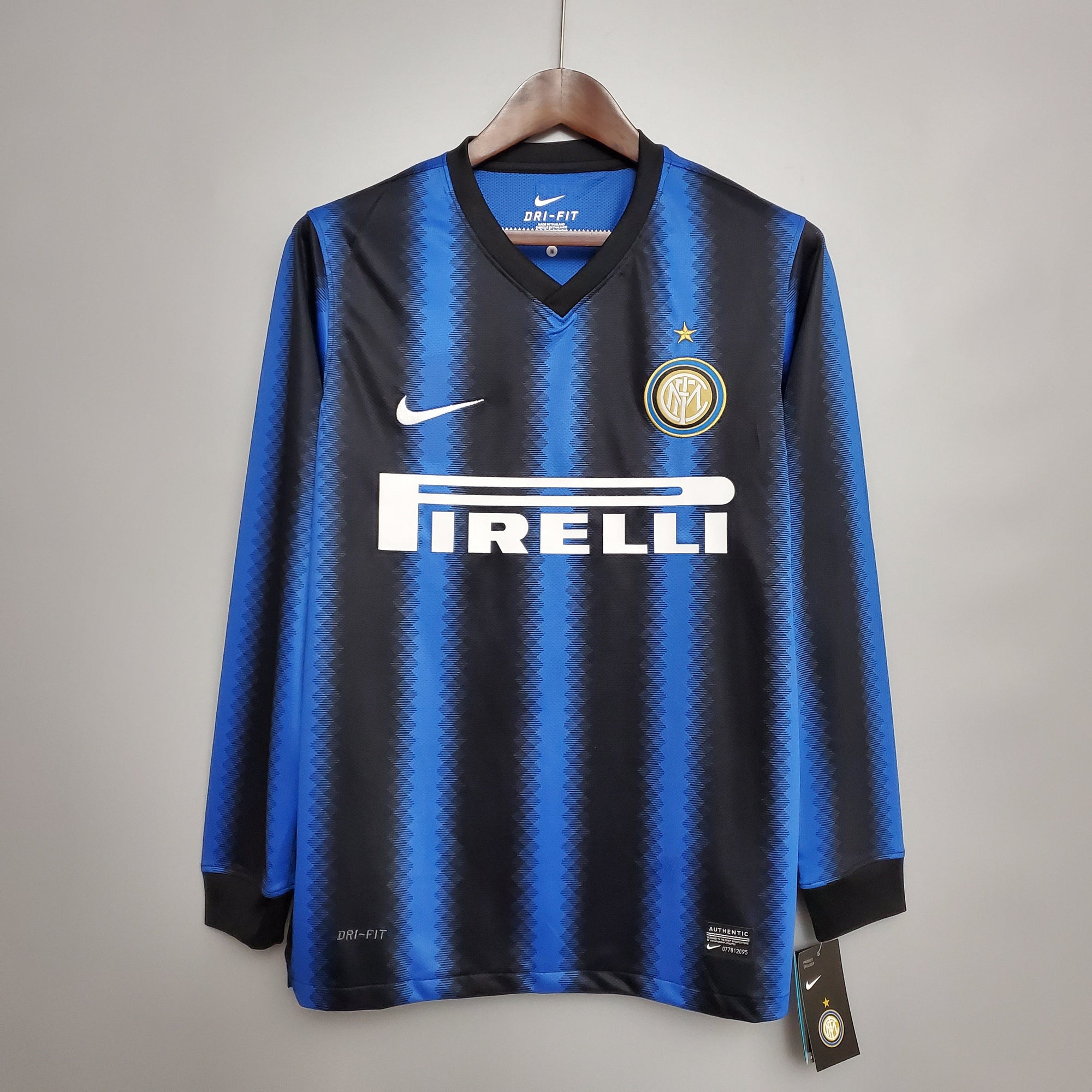 Camisa Inter de Milão 10/11 Home - (Retrô) Manga Longa