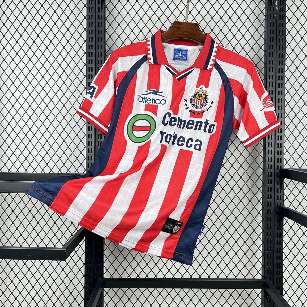 Camisa Chivas Guadalajara Home 99/00 - (Retrô)