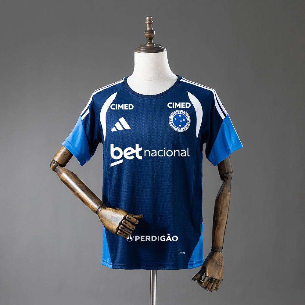 Camisa Cruzeiro 2026 Treino (Todos os Patrocínios) - (Torcedor)